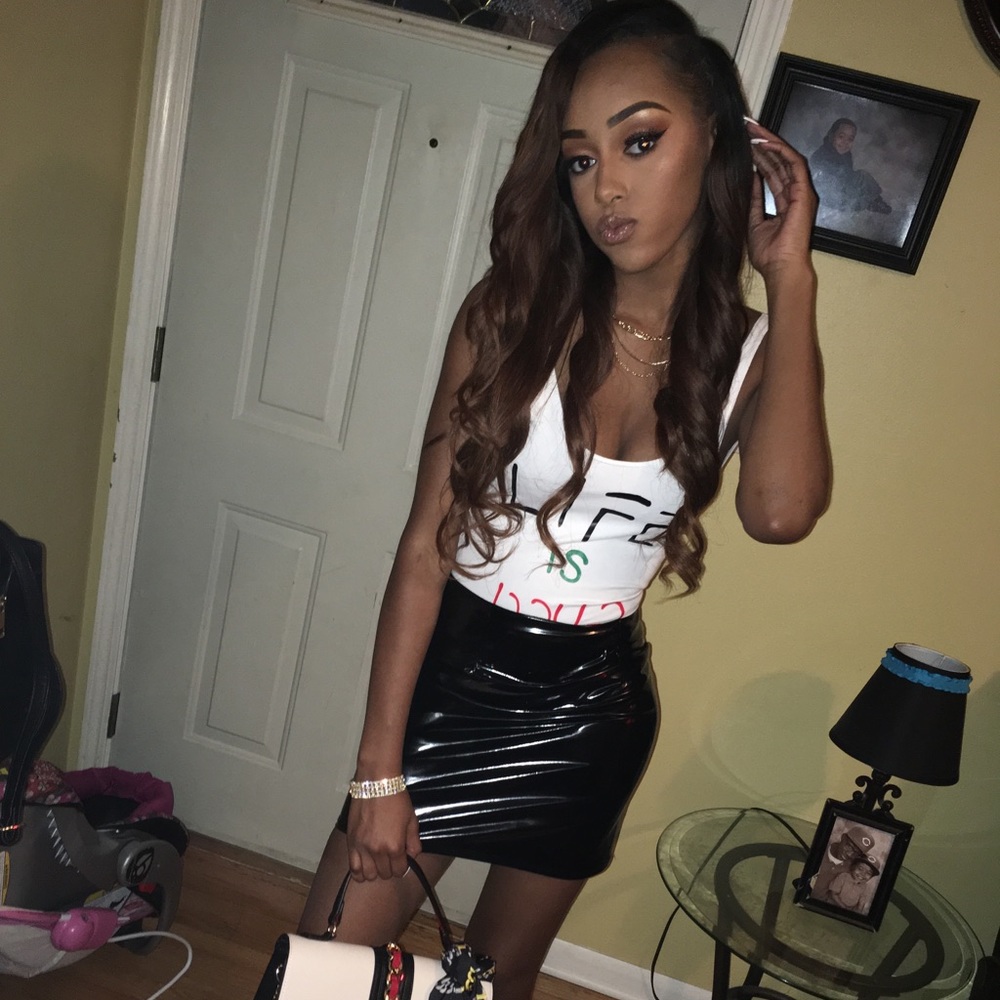 Leather Skirt